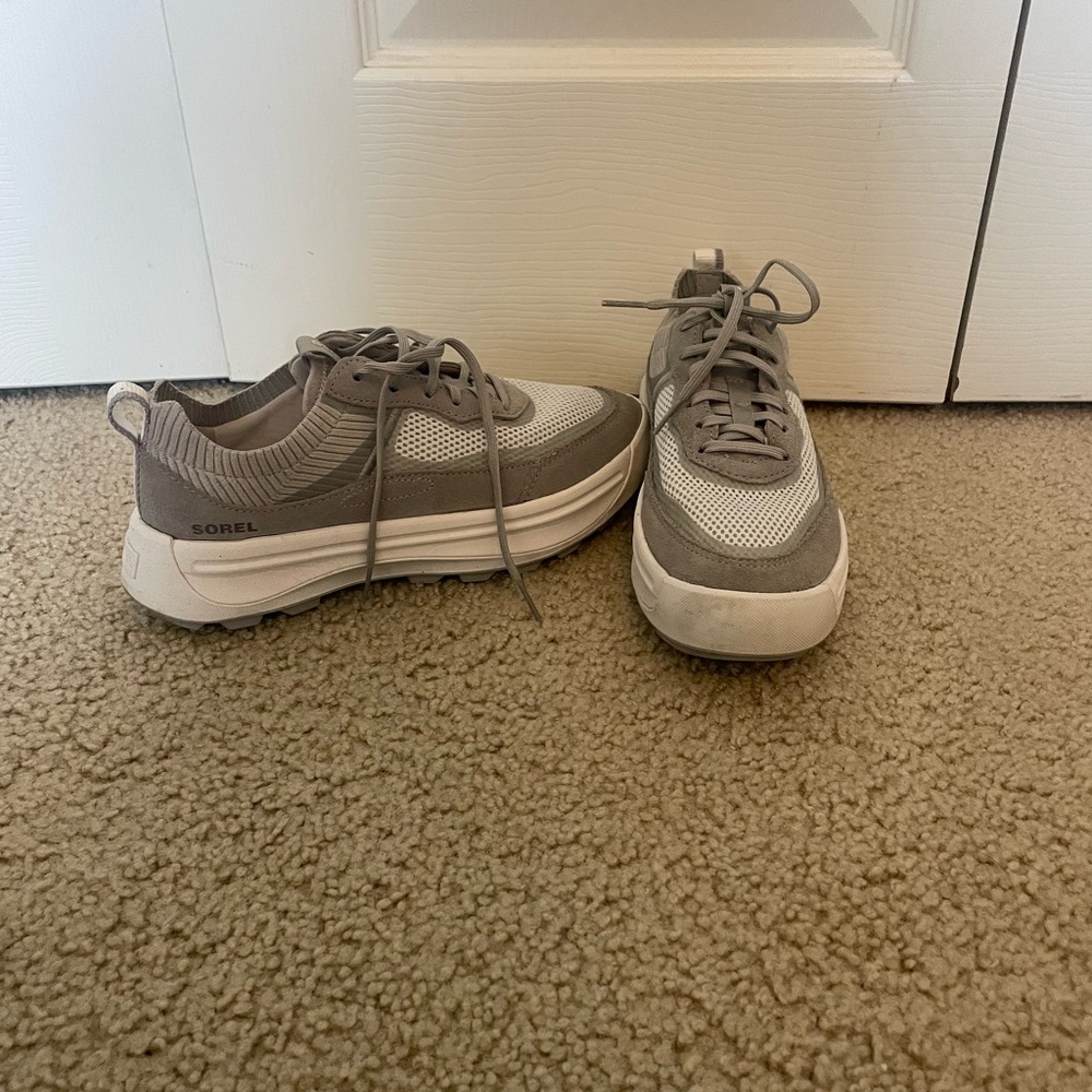 Grey Sorel Sneakers
